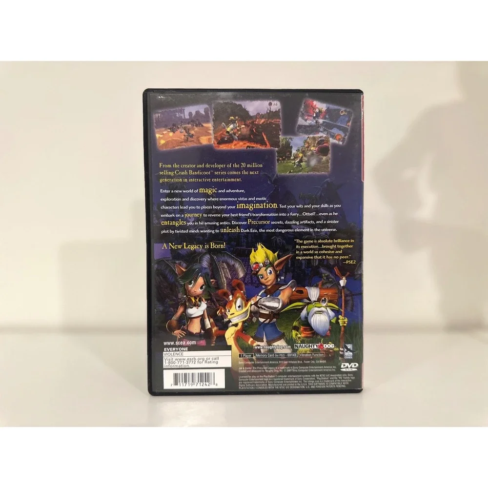 Jak and Daxter The Precursor Legacy PS2 Greatest Hits CIB Complete Tested